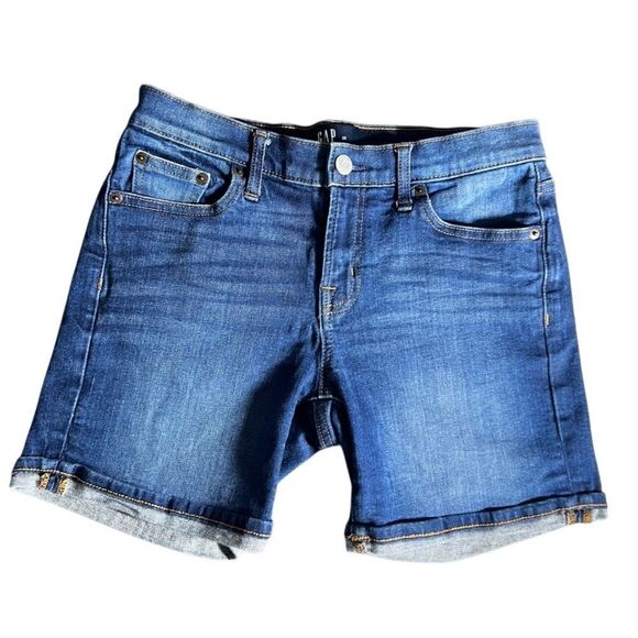 GAP Pants - Gap Blue Denim 5 inch Shorts Size 25